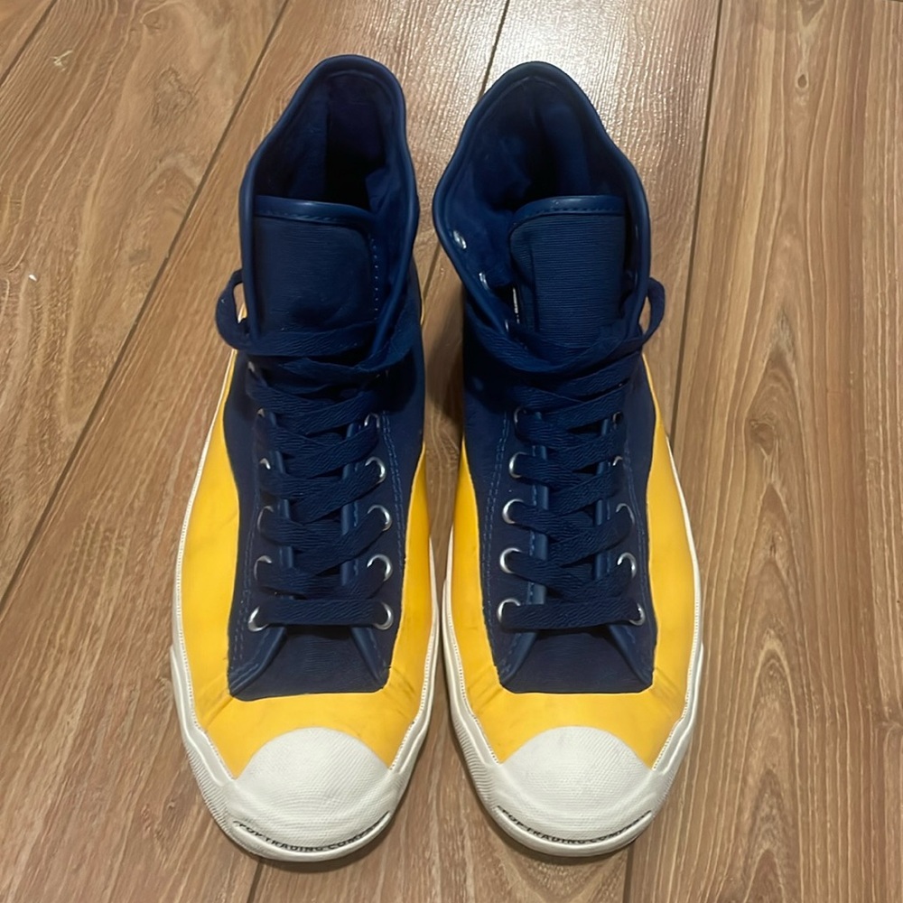 LIKE NEW! CONVERSE CONS X POP TRADING CO JACK PURCELL HIGH PRO